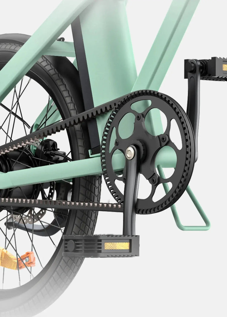 Engwe P20 - Belt drive - vouwfiets - Groen - Dailyride